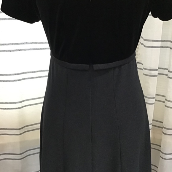 Southeastern Performance Harmonique Women Size Med Black Empire Dress Velvet - Picture 11 of 12
